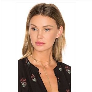 8 Other Reasons Dainty Rose Gold Nine Lives Choker